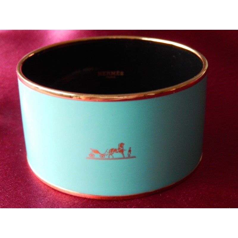Bracelet émail Hermès Caléche
