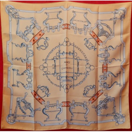 Carré Hermès Mors et gourmettes