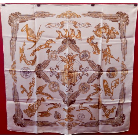 Carré foulard Hermès Les parures du vent.