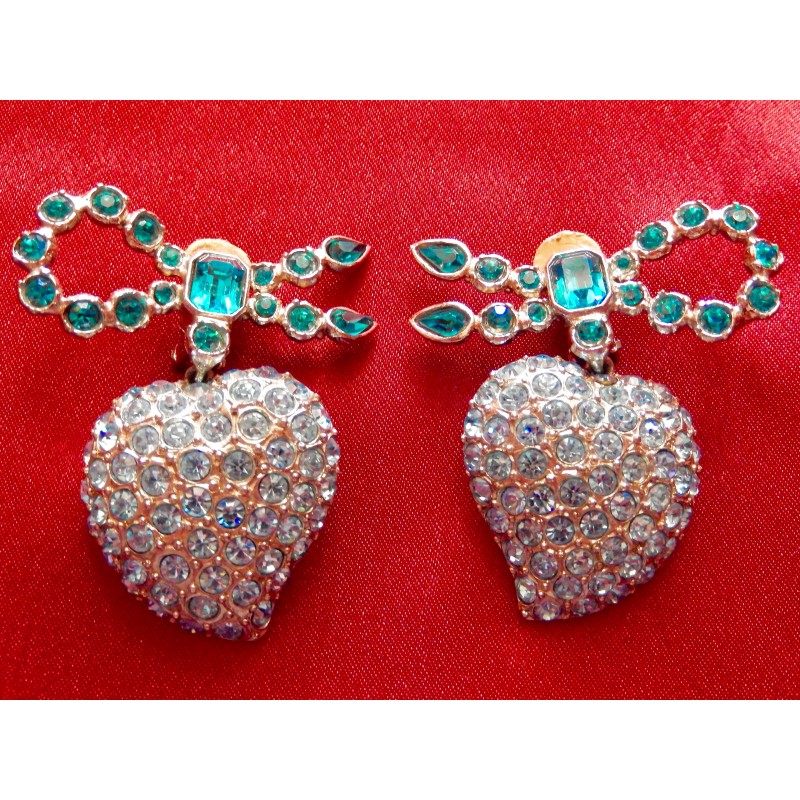 Parure Bijoux Mariage : Collier Et Boucles D'oreilles Ornés De Zircons - Foto 5