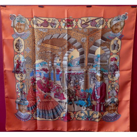 Carré foulard Hermès Splendeurs des maharajas