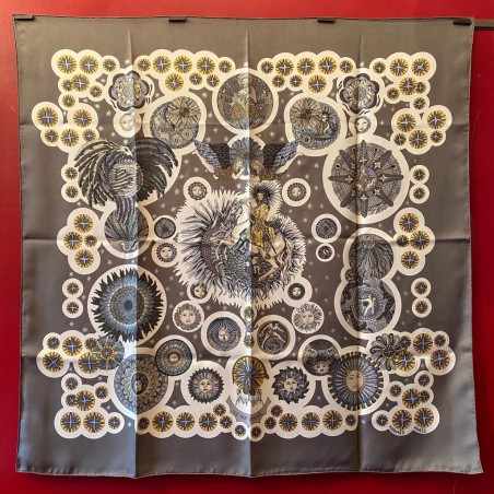 Carré foulard Hermès Le roy soleil