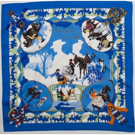 Carré foulard Hermès La féria de Sevilla
