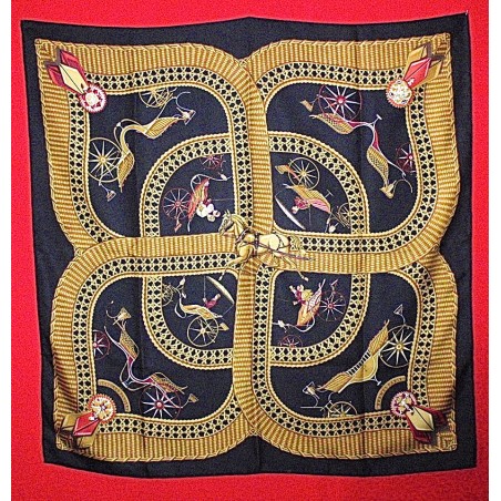 Carré Hermès Voitures et paniers