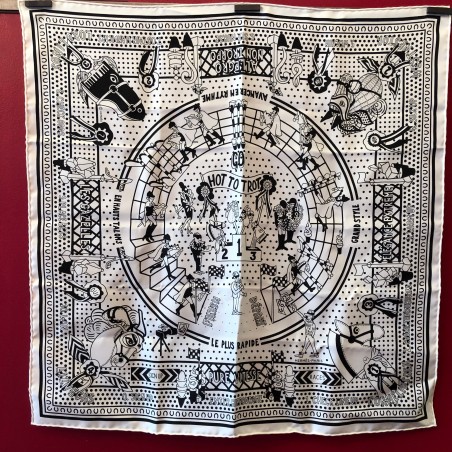 Carré foulard bandana Hermès Hot to trot