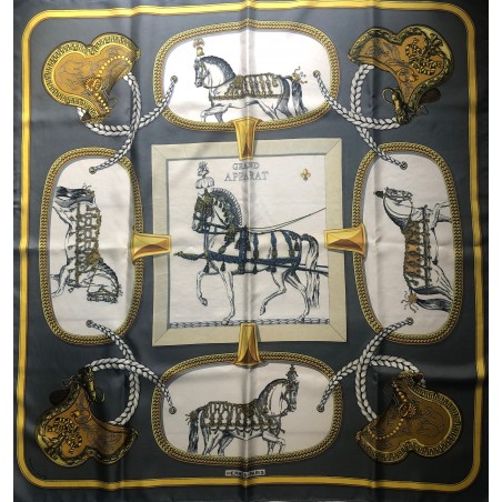 Carré foulard Hermès Grand apparat