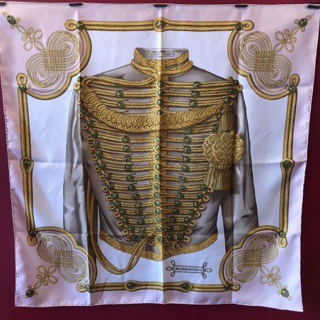 Carré foulard Hermès Brandebourgs