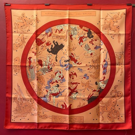 Carré foulard Hermès Hemisphaerium coeli boreale