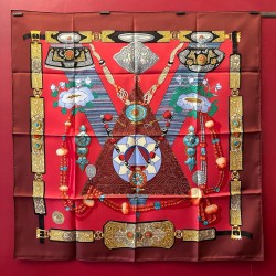 Carré foulard Hermès Tibet