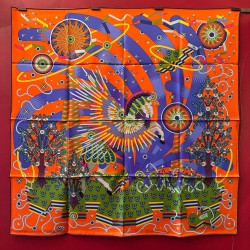 Carré foulard Hermès La...