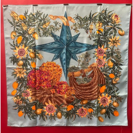 Carré foulard Hermès Passiflore