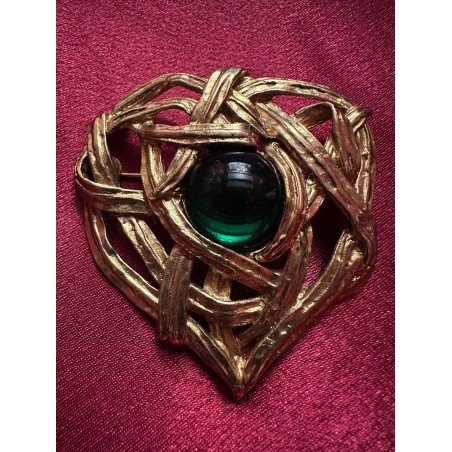 Broche pendentif Goosens pour Yves Saint Laurent