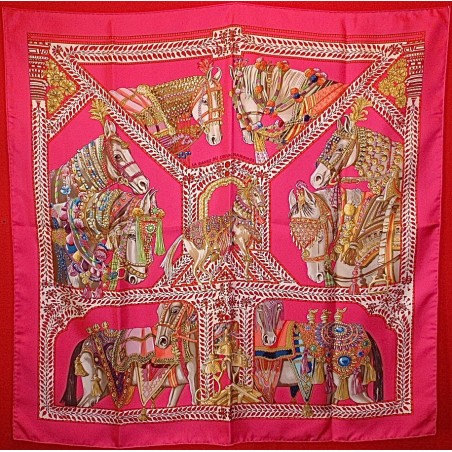 Carré Hermès La danse du cheval Marwari