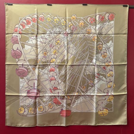 Carré foulard Hermès Grande roue