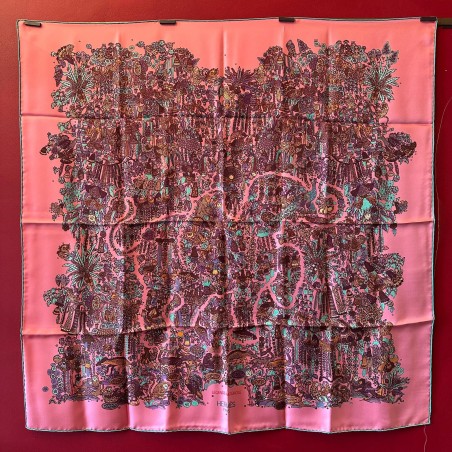 Carré foulard Hermès Légende moghole