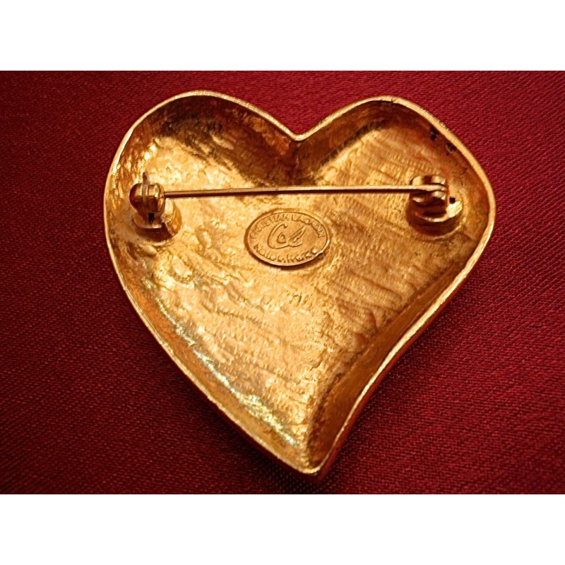 Broche Christian Lacroix "Signature CL"