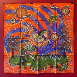 Carré foulard Hermès La...