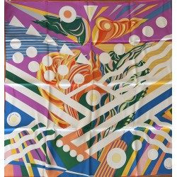 Carré foulard Hermès Le...