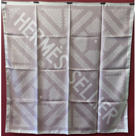 Carré foulard Hermès Hermès sellier