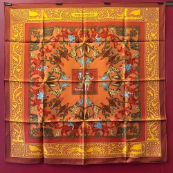 Carré foulard Hermès Early...