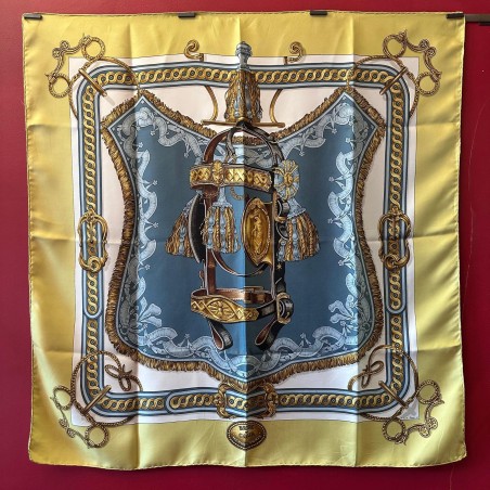 Carré foulard Hermès Brides de cour