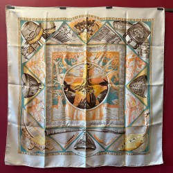 Carré foulard Hermès Au son...