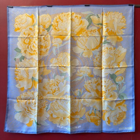 Carré foulard Hermès Les pivoines