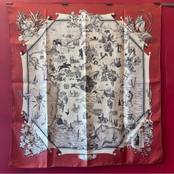 Carré foulard Hermès La France