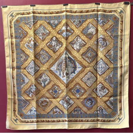 Carré foulard Hermès Mare Nostrum