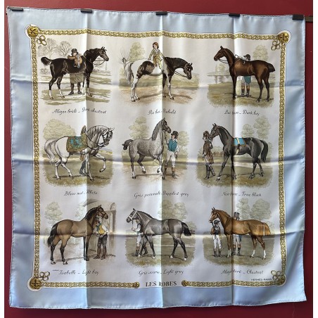 Carré foulard Hermès Les robes