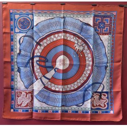 Carré foulard Hermès Les...