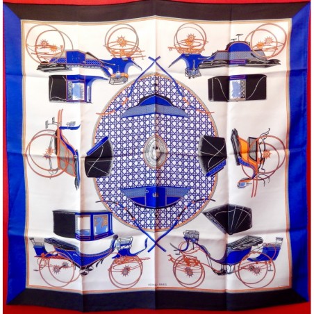 Carré foulard Hermès Les voitures à transformation
