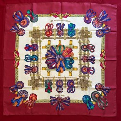 Carré foulard Hermès Les...
