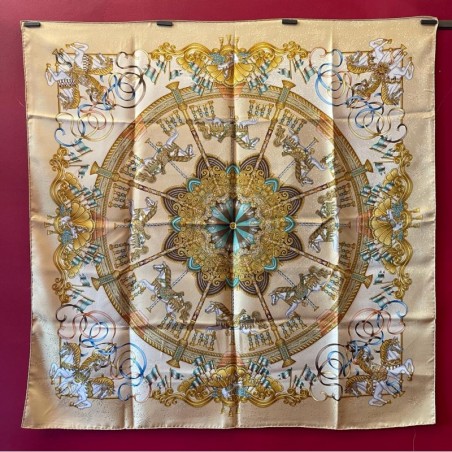 Carré foulard Hermès Lunapark