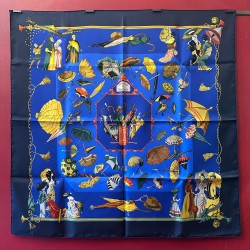 Carré foulard Hermès...