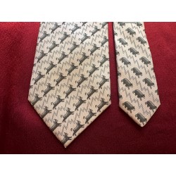 Cravate Hermès Taureaux et...