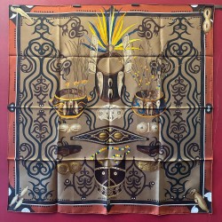 Carré foulard Hermès Le...