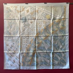 Carré foulard Hermès Les...