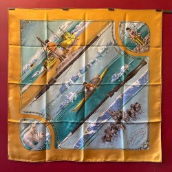 Carré foulard Hermès Groenland
