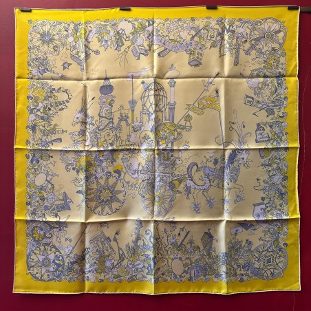 Carré foulard Hermès La folle parade
