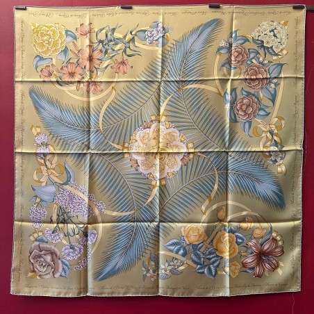 Carré foulard Hermès Les fleurs de l'Opéra