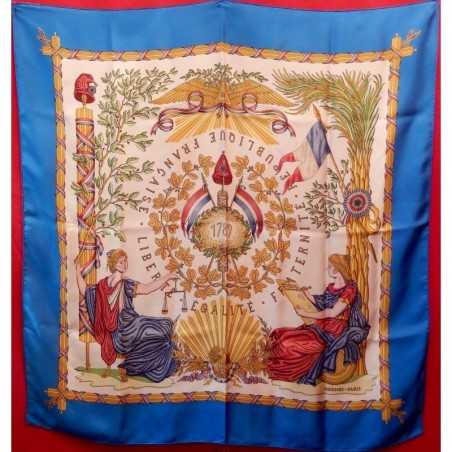 Carré foulard Hermès 1789, édition spéciale