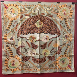 Carré foulard Hermès...