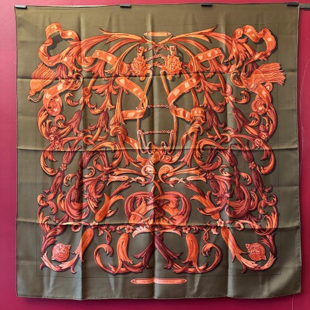 Carré foulard Hermès Le mors à la conétable