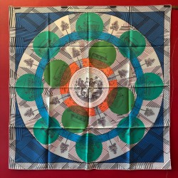 Carré foulard Hermès Jeu...