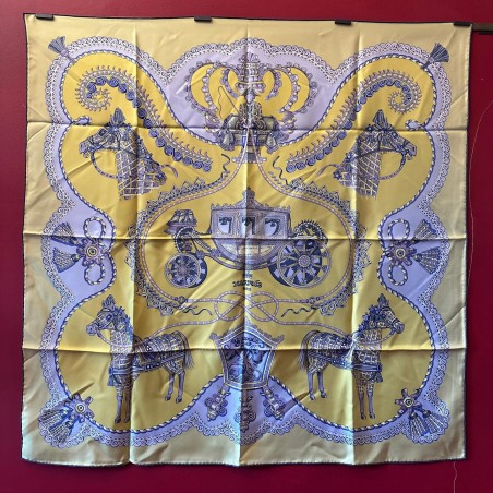 Carré foulard Hermès Paperoles