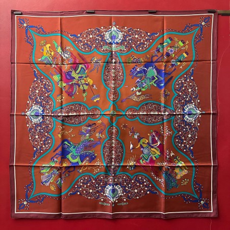 Carré foulard Hermès Poésie persane