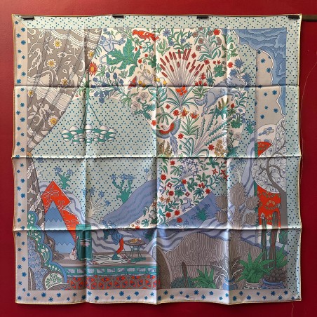Carré foulard Hermès Le premier chant