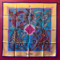 Carré foulard Hermès La...