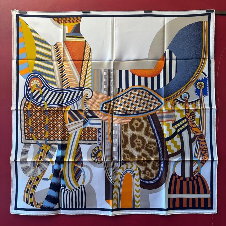 Carré foulard Hermès La selle imaginaire